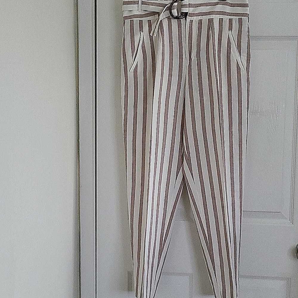 Striped Dress Slacks/Trousers